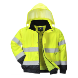 C468-s Portwest, HiVis 2 az 1-ben munkavédelmi kabát, Jólláthatósági 