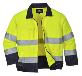 TX70-s Portwest, Madrid HiVis munkavédelmi kabát, Jólláthatósági