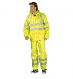 Eső elleni, jólláthatósági munkavédelmi dzseki, sárga (RS_20620/xx)