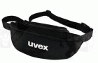 Uvex szemüvegtartó tok gumipántos szemüvegek részére, zipzáras, övtartós U9954501-es