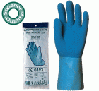 Csúszásmentes 1,2 mm vastag kék gumikesztyű 5219-20-as