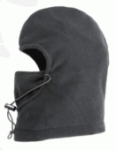 xbalb_Balaclava símaszk állítható nyílással, 250g/m2 sötétszürke thermo-polárból