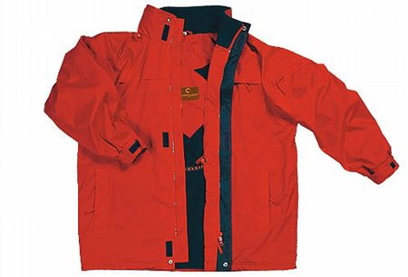Coverguard munkaruha POLENORD munkavédelmi télikabát piros színben XNORP