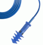 Lamellás kék, zsinóros, detektálható TPR füldugó szárában acél jelzővel, mosható (SNR 30dB) 30212-es