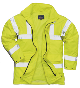 S160 LITE JÓL LÁTHATÓSÁGI munkavédelmi kabát, Jólláthatósági
