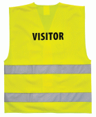 Portwest C405 Visitor munkavédelmi láthatósági mellény Visitor ( látogató ) felirattal
