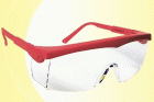 Lux Optical Pivolux állítható szárú munkavédelmi védőszemüveg, víztiszta lencsével, oldalvédővel 60320-as