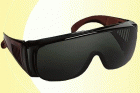 Lux optical Visilux 3 munkavédelmi füstszínű védőszemüveg, víztiszta, 60403-as
