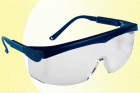 Lux Optical Pivolux állítható szárú munkavédelmi védőszemüveg, víztiszta lencsével, oldalvédővel 60325-ös