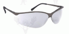 Lux Optical Titalux, víztiszta lencsés munkavédelmi szemüveg, karc- és páramentes lencse, fekete fémkerettel, 62210-es