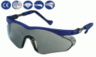 Uvex Védőszemüveg sötétített, füstszínű, páramentes, oldalvédős lencse (HC-AF)