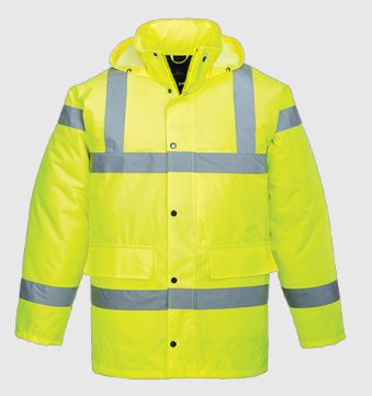 S460 JÓL LÁTHATÓSÁGI munkavédelmi kabát, Jólláthatósági