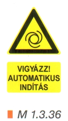Vigyázz! Automatikus indítás m 1.3.36
