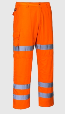 RT49 - HiVis Combat nadrág, három szalaggal
