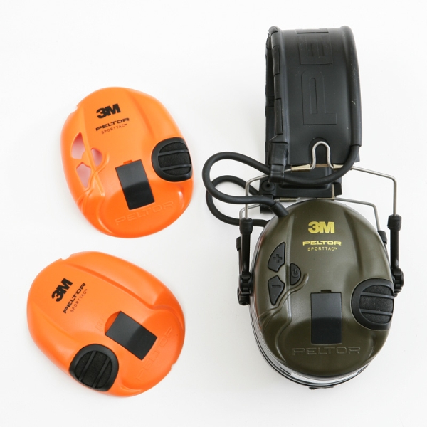 SPORT TAC vadászathoz is ajánlott elektronikus fültok narancs színű potkagylókkal 32240-es