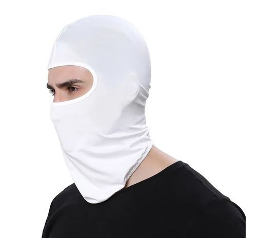 AJW_Festő / motoros / gokart símaszk fehér