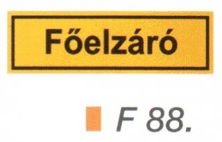 Föelzáró F88