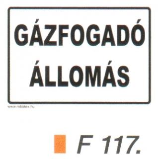 Gázfogadó állomás F117