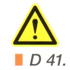 Vigyázz! Veszély! D41