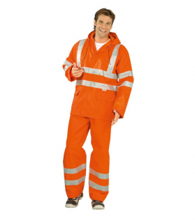 Jólláthatósági, munkavédelmi esőkabát, narancssárga (RS_20610/xx)